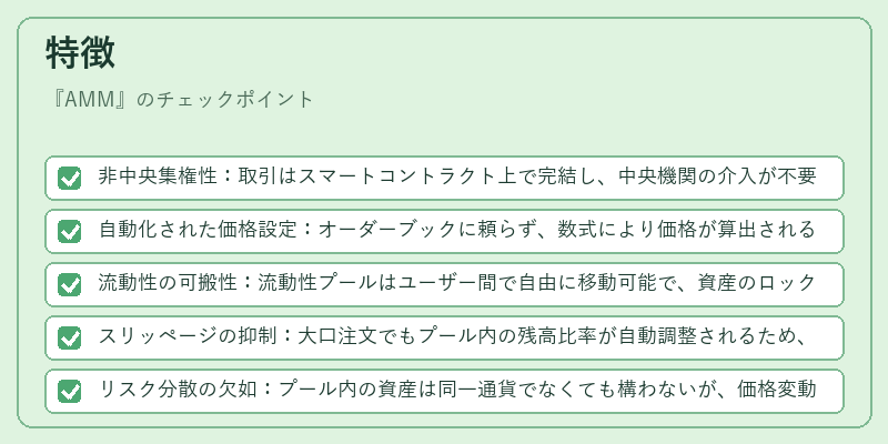特徴（AMM）の図解