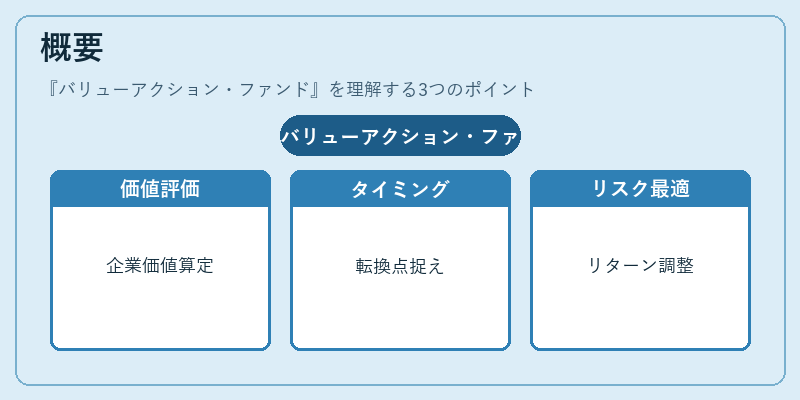 概要（バリューアクション・ファンド）の図解