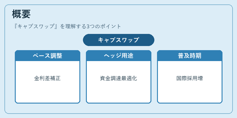 概要（キャブスワップ）の図解