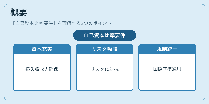 概要（自己資本比率要件）の図解