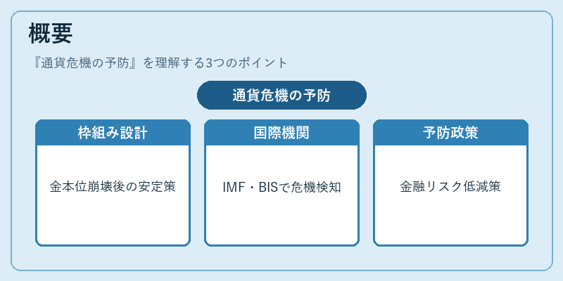 概要（通貨危機の予防）の図解