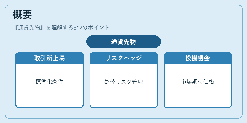 概要（通貨先物）の図解