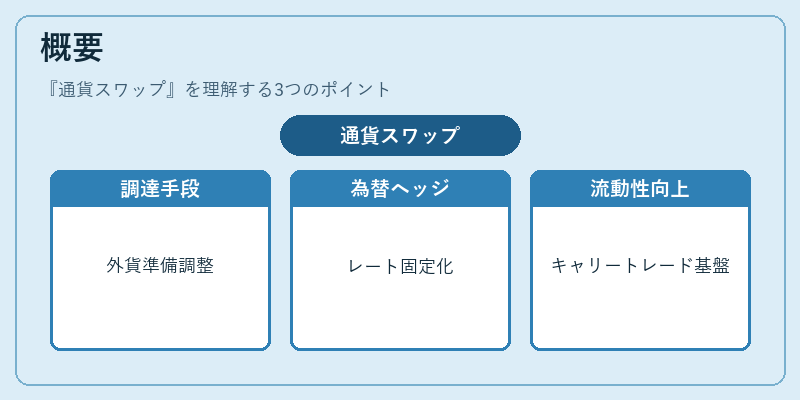 概要（通貨スワップ）の図解