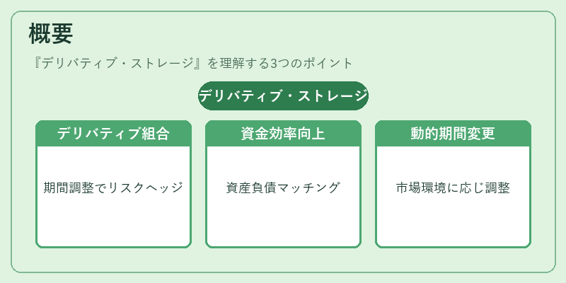 概要（デリバティブ・ストレージ）の図解