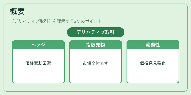 概要（デリバティブ取引）の図解
