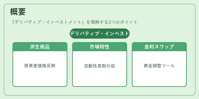 概要（デリバティブ・インベストメント）の図解