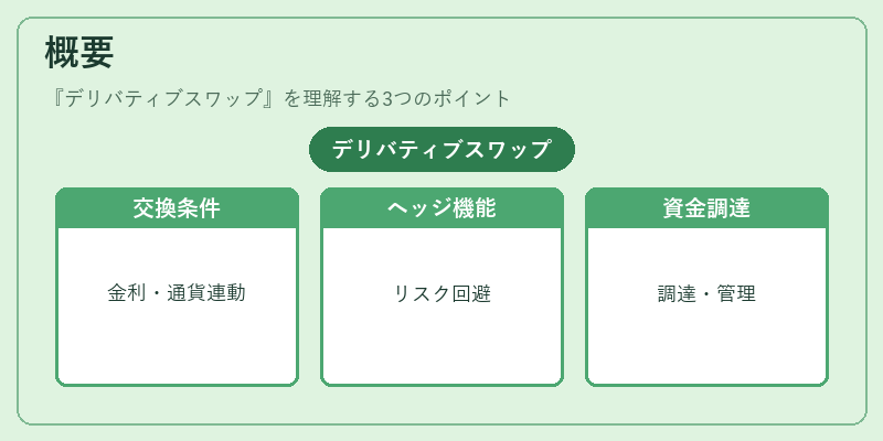 概要（デリバティブスワップ）の図解