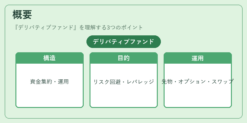 概要（デリバティブファンド）の図解