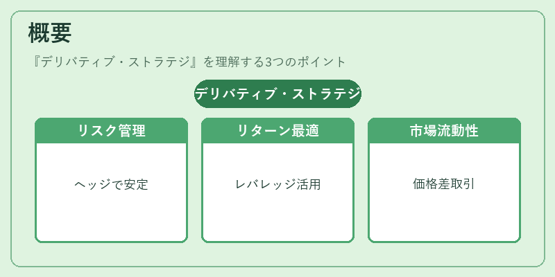 概要（デリバティブ・ストラテジ）の図解