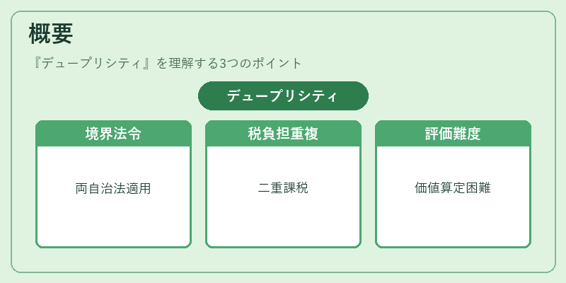 概要（デュープリシティ）の図解