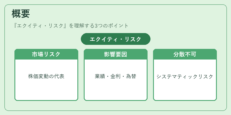 概要（エクイティ・リスク）の図解