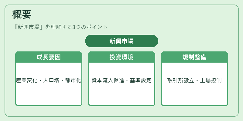概要（新興市場）の図解