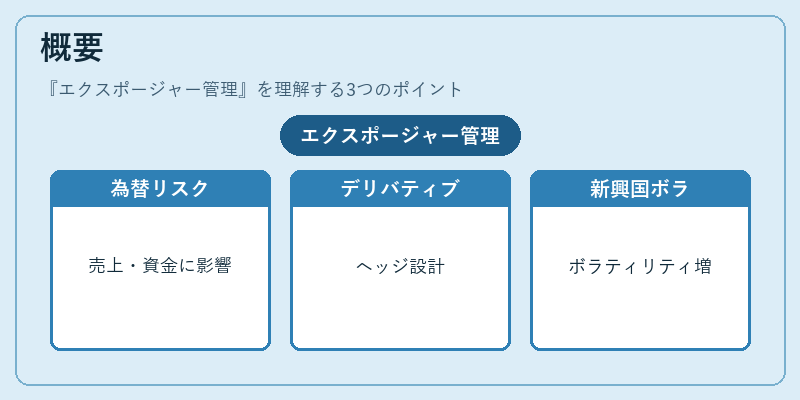 概要（エクスポージャー管理）の図解