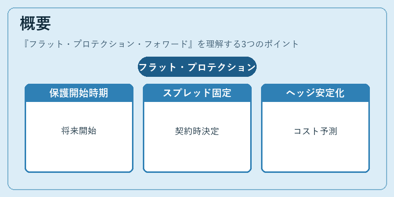 概要（フラット・プロテクション・フォワード）の図解