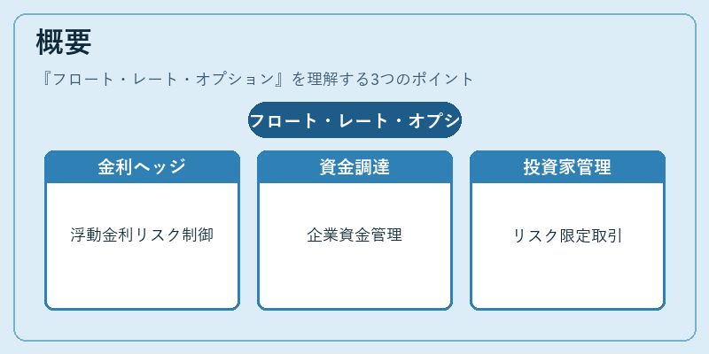 概要（フロート・レート・オプション）の図解