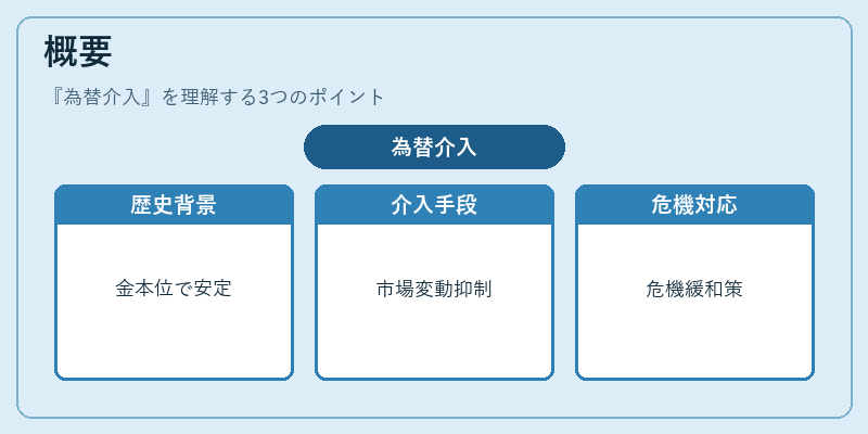 概要（為替介入）の図解