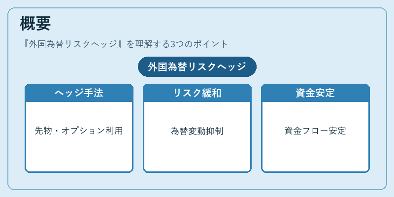 概要（外国為替リスクヘッジ）の図解