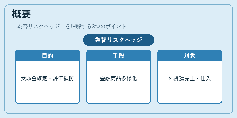 概要(為替リスクヘッジ)の図解