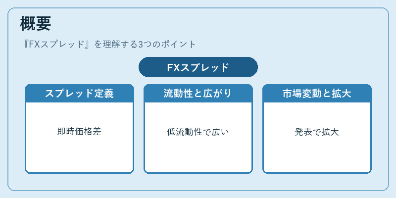 概要（FXスプレッド）の図解