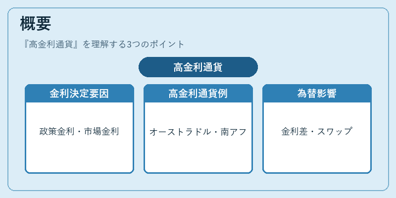 概要（高金利通貨）の図解