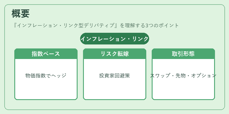 概要（インフレーション・リンク型デリバティブ）の図解