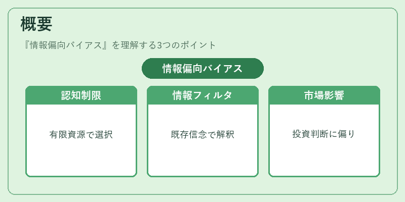 概要（情報偏向バイアス）の図解