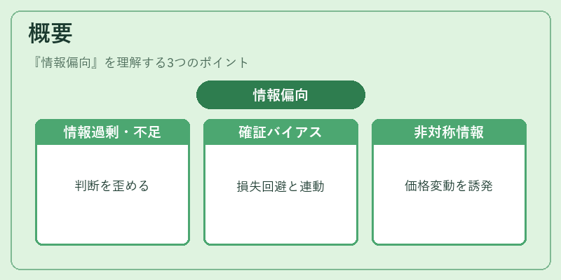 概要（情報偏向）の図解