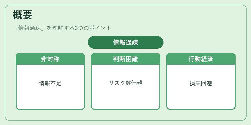 概要（情報過疎）の図解