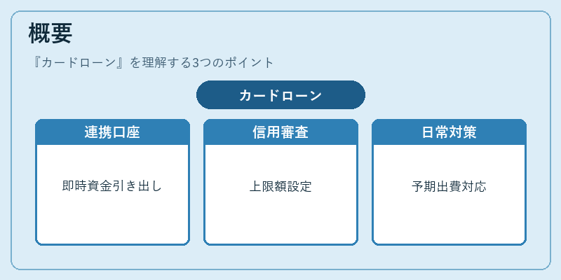 概要(カードローン)の図解