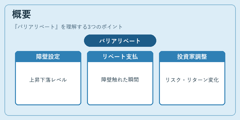概要（バリアリベート）の図解