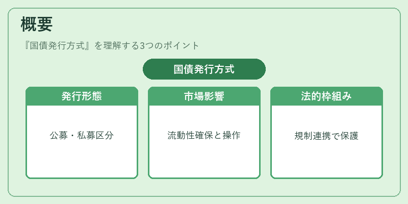 概要（国債発行方式）の図解