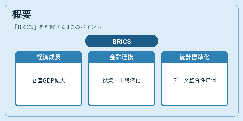 概要（BRICS）の図解