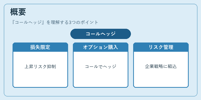 概要（コールヘッジ）の図解