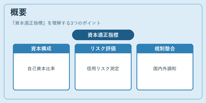 概要（資本適正指標）の図解