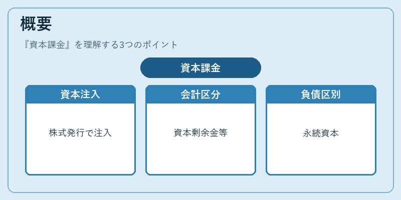 概要（資本課金）の図解