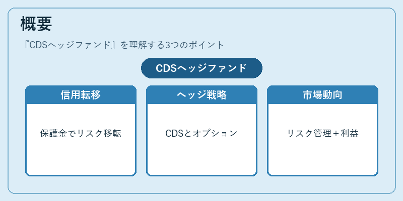 概要(CDSヘッジファンド)の図解