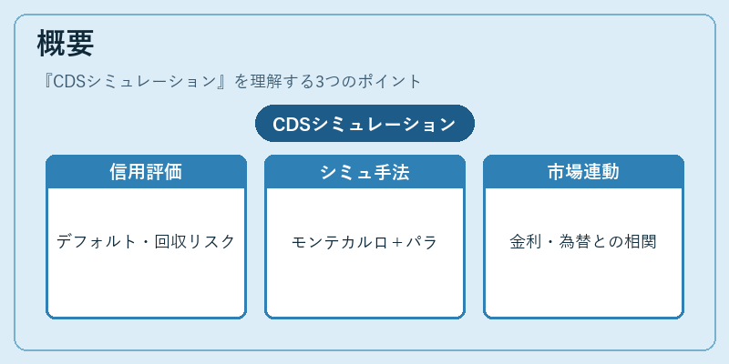 概要(CDSシミュレーション)の図解