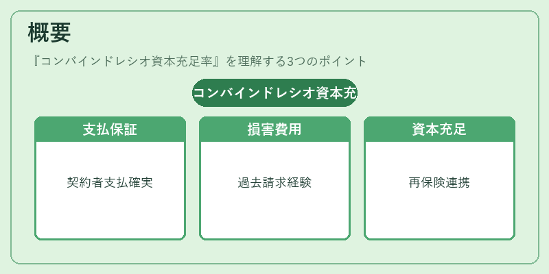 概要(コンバインドレシオ資本充足率)の図解