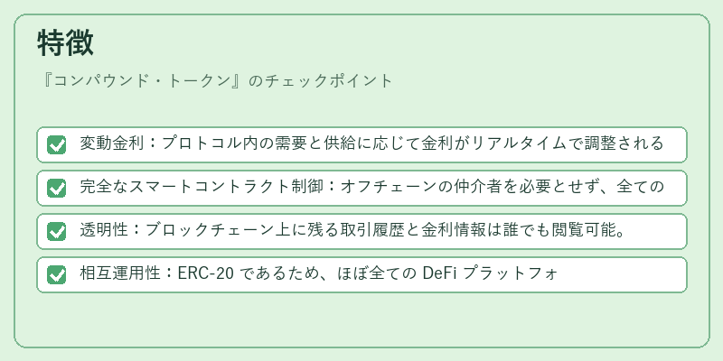特徴（コンパウンド・トークン）の図解
