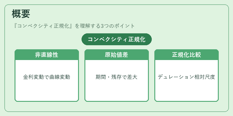 概要（コンベクシティ正規化）の図解