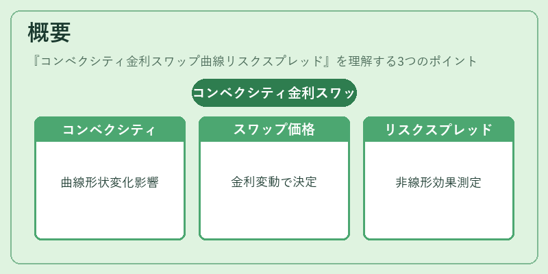 概要（コンベクシティ金利スワップ曲線リスクスプレッド）の図解