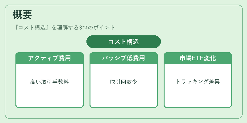 概要（コスト構造）の図解