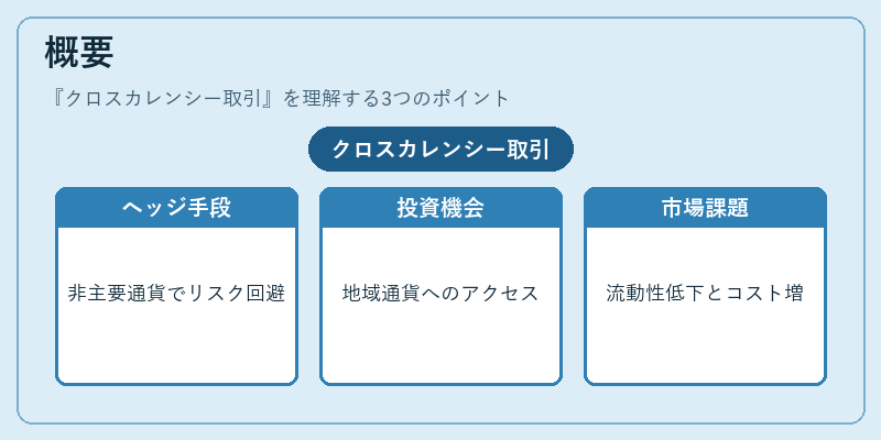 概要（クロスカレンシー取引）の図解