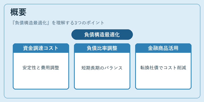 概要(負債構造最適化)の図解