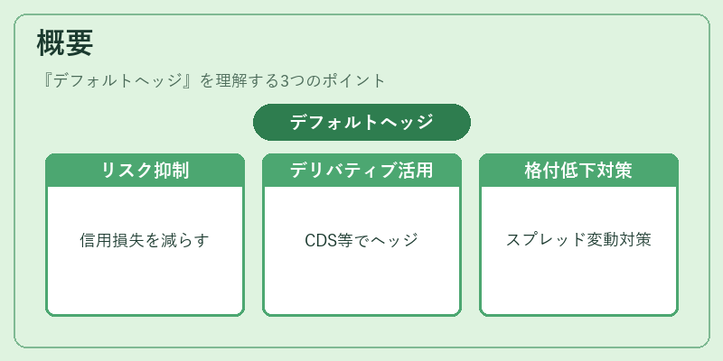 概要(デフォルトヘッジ)の図解