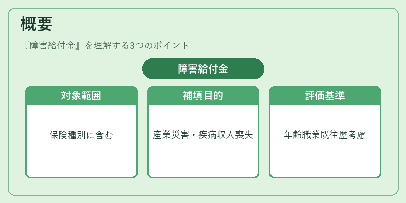 概要(障害給付金)の図解