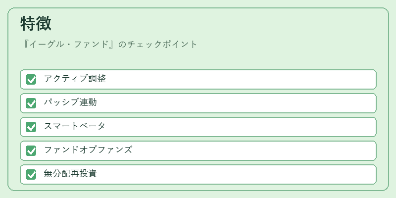 特徴（イーグル・ファンド）の図解