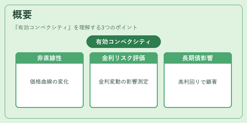 概要（有効コンベクシティ）の図解