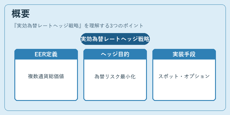 概要(実効為替レートヘッジ戦略)の図解