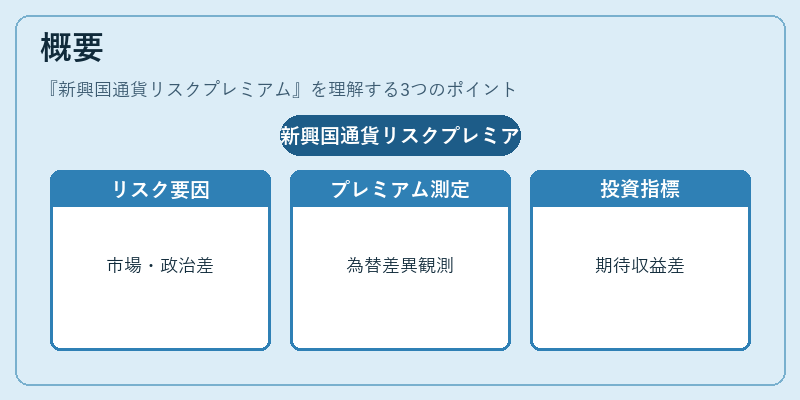 概要（新興国通貨リスクプレミアム）の図解